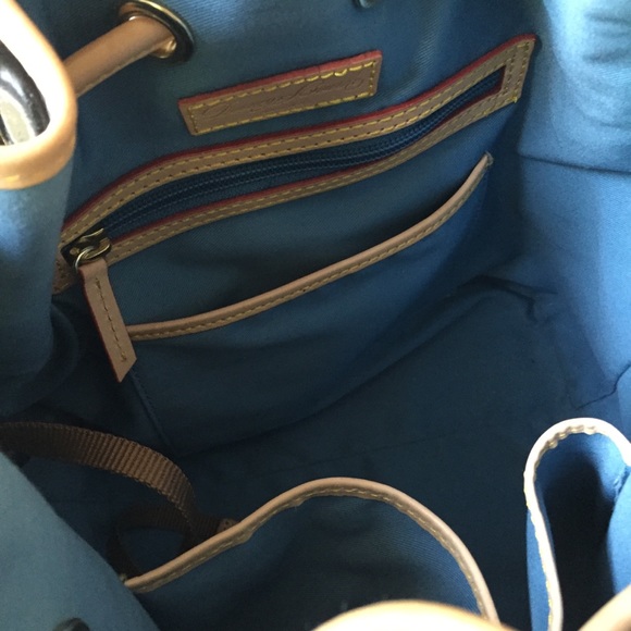 Dooney & Bourke Patent Leather Drawstring Bag - Picture 7 of 8